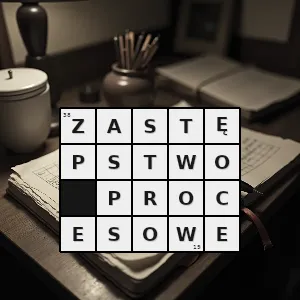 Rozwiązanie krzyżówki: reprezentowanie klienta przez jego adwokata na rozprawie sądowej - zastępstwo procesowe | hasła, synonimy i podpowiedzi Hasło krzyżówkowe reprezentowanie klienta przez jego adwokata na rozprawie sądowej - zastępstwo procesowe – rozwiązanie, synonimy, podpowiedzi i definicje krzyżówkowe